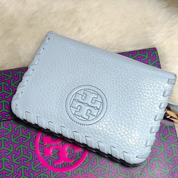 Tory Burch Marion whipstitch keychain coin wallet - Picture 13 of 13